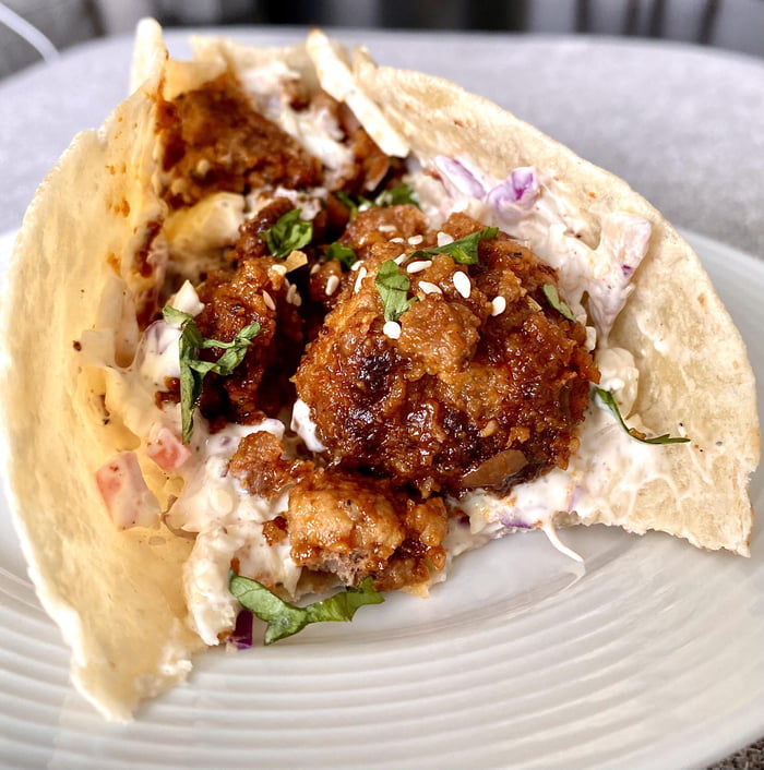 BBQ Bourbon Meatball taco 9GAG