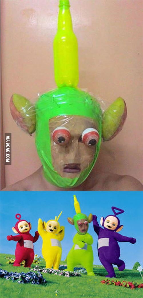 Teletubbies Cosplay At Its Finest 9gag 