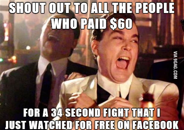 Seriously Thank You For That Free Preview That Ronda Rousey Fight Was Epic 9gag