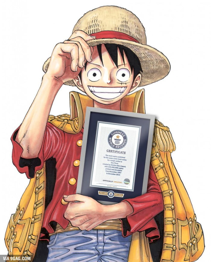 One Piece Enters Guinness World Records For “The Most Copies Published