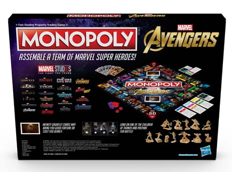 Monopoly Releases Avengers Board Game Just In Time For