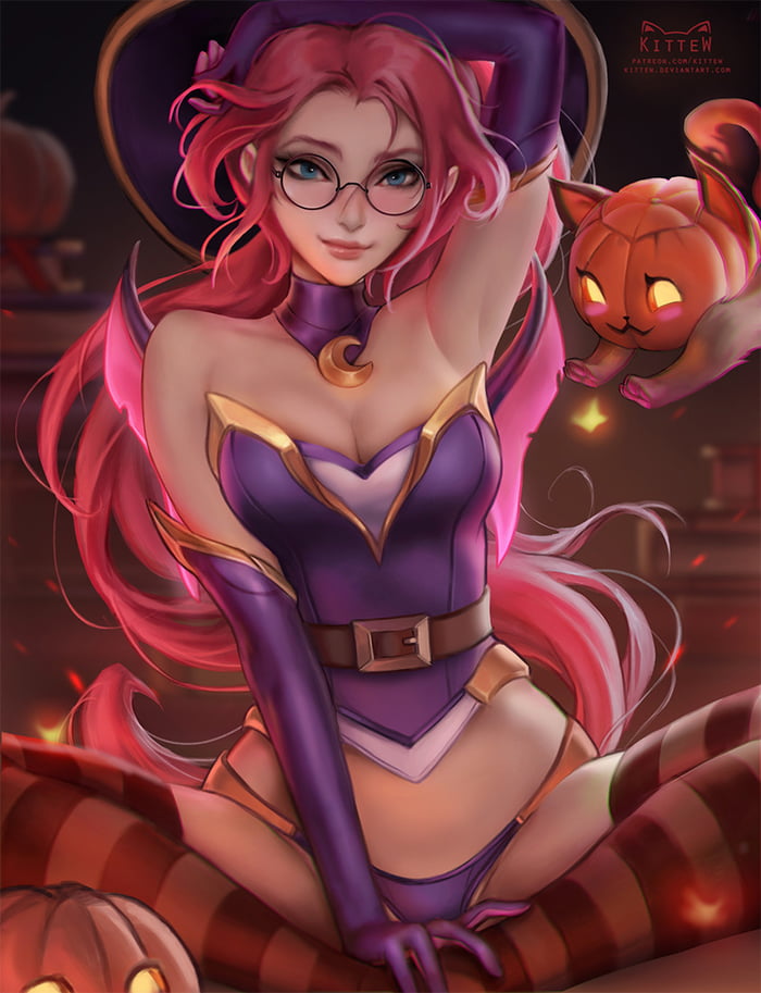 "Halloween Janna" by Daria Leonova 9GAG