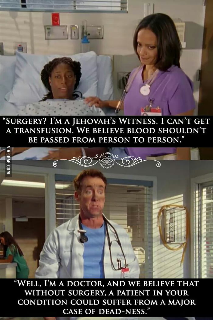 Still a great scene from Scrubs 9GAG