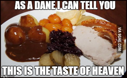 If You Guys Want To Research On It It Is Called Flaeskesteg Med Kartofler Og Brun Sovs 9gag