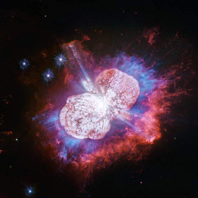 Explosion of a star captured by Hubble Space Telescope - 9GAG