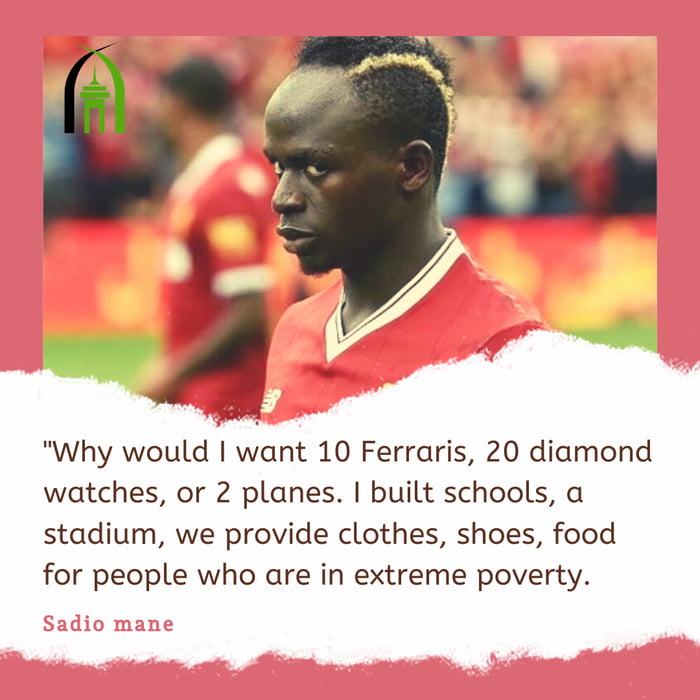 Class act of Sadio Mane - 9GAG