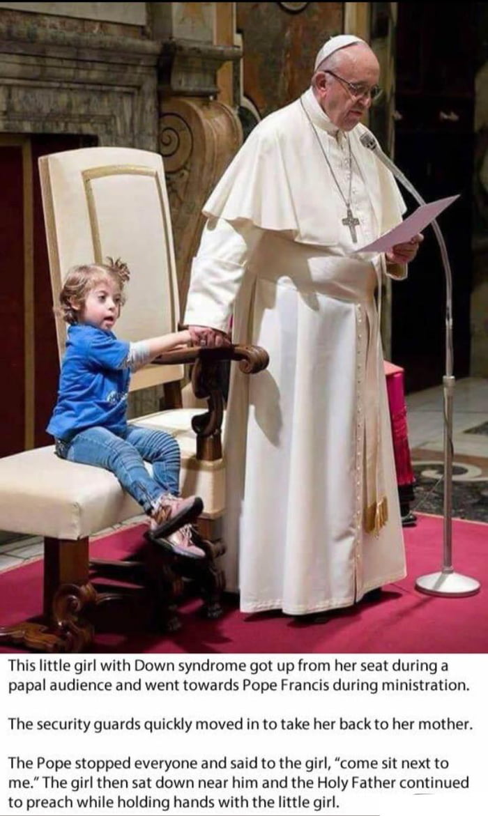 Pope Francis Is So Wholesome. - 9GAG