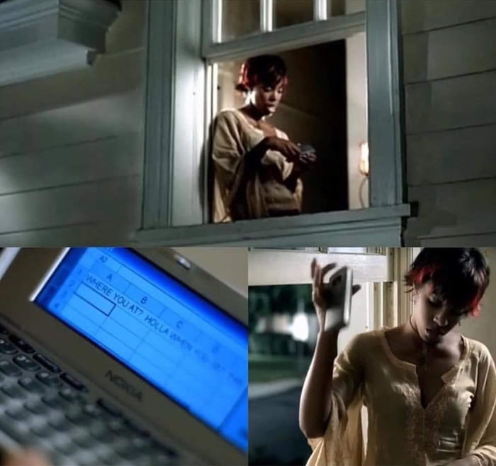 On this day in 2002, Kelly Rowland texted Nelly via Microsoft Excel and