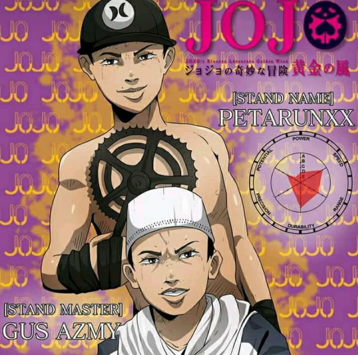 Yes, this is a jojo reference - 9GAG