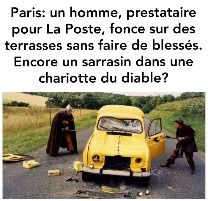 Encore un coup de ces satanés sarrasins rwandais 9GAG