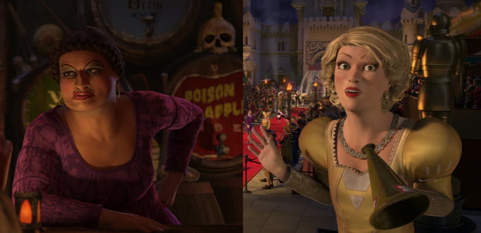 In the American version of Shrek 2 (2004), the ugly stepsister was ...