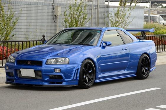 Nissan Skyline GT-R(R34) - 9GAG