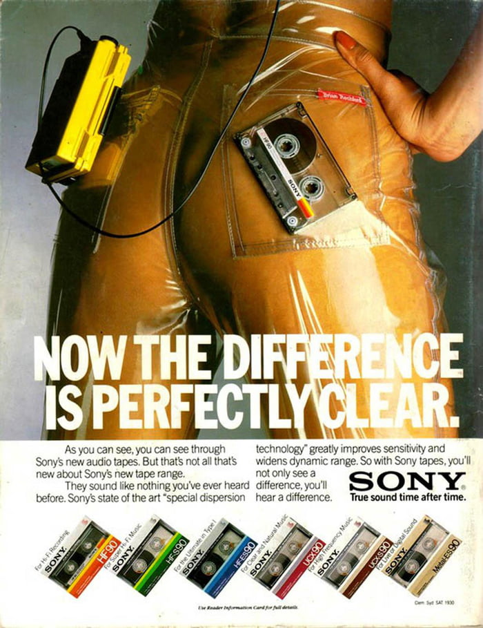 1980s Sony Cassette Tapes Advertisement First Evolution Of Making The 