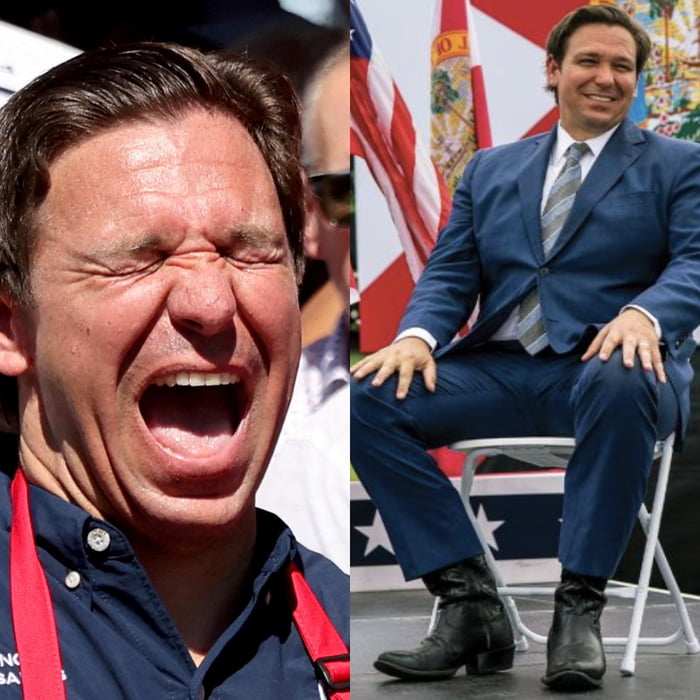 Exclusive! Before and After photos of Ron DeSantis putting on his ...