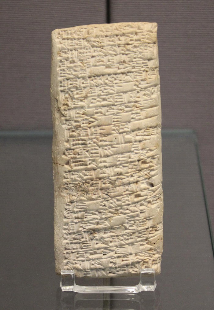 The Oldest Letter Of Complaint Dating From 1750 BCE 9GAG