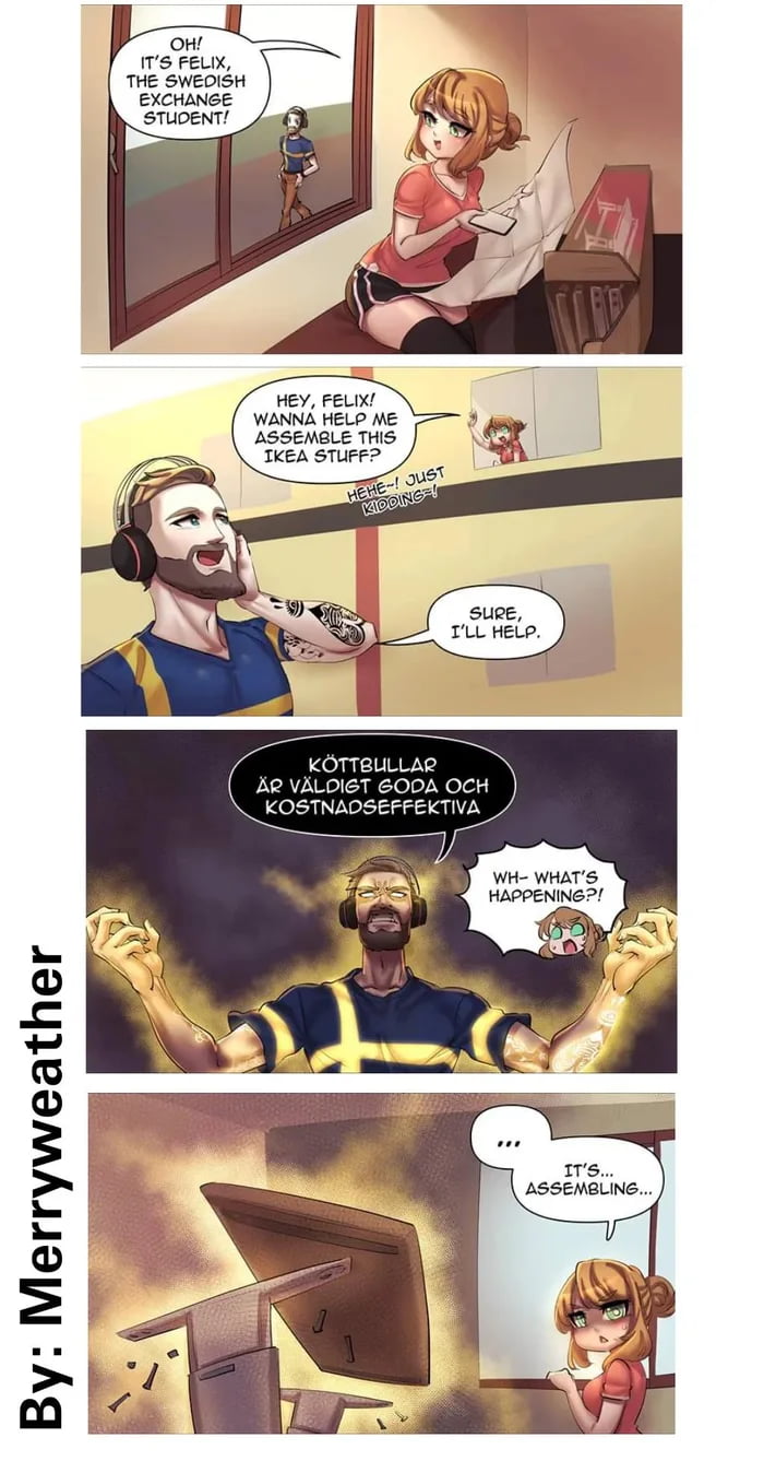 Imagine if Ikea had an assembly fee and this is what you got 9GAG