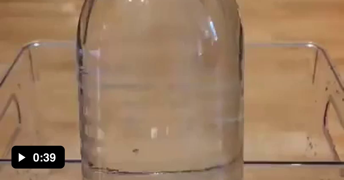 The fastest way to empty a bottle 9GAG