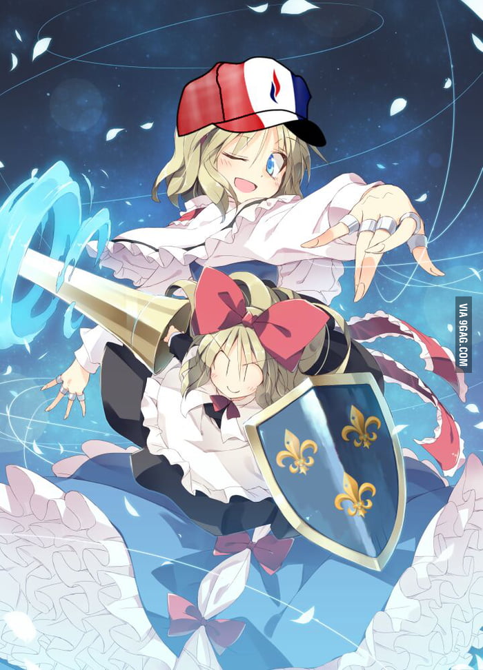 Political anime memes still going on. France, 2017 - 9GAG
