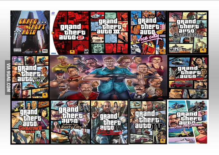 Chronology Of Grand Theft Auto Games Cant Find Any Boxart For Gta