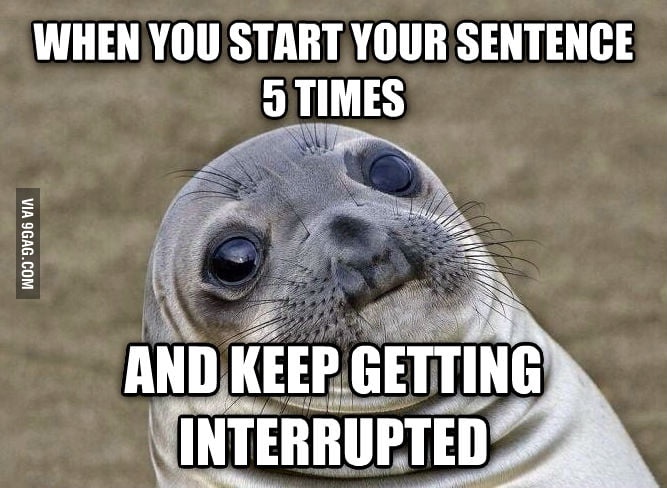 Worst part about group conversations - 9GAG