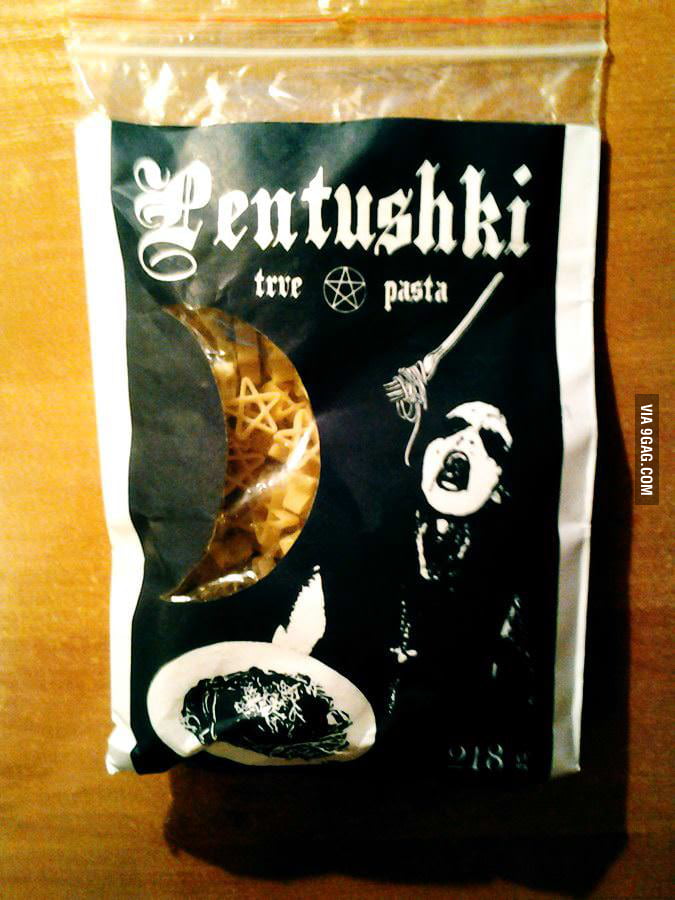 True black metal pasta 9GAG