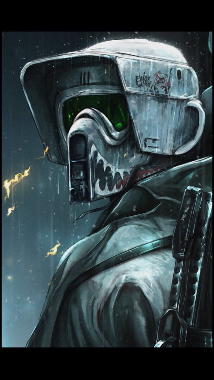 Star Wars Scout Trooper Wallpaper - 9GAG