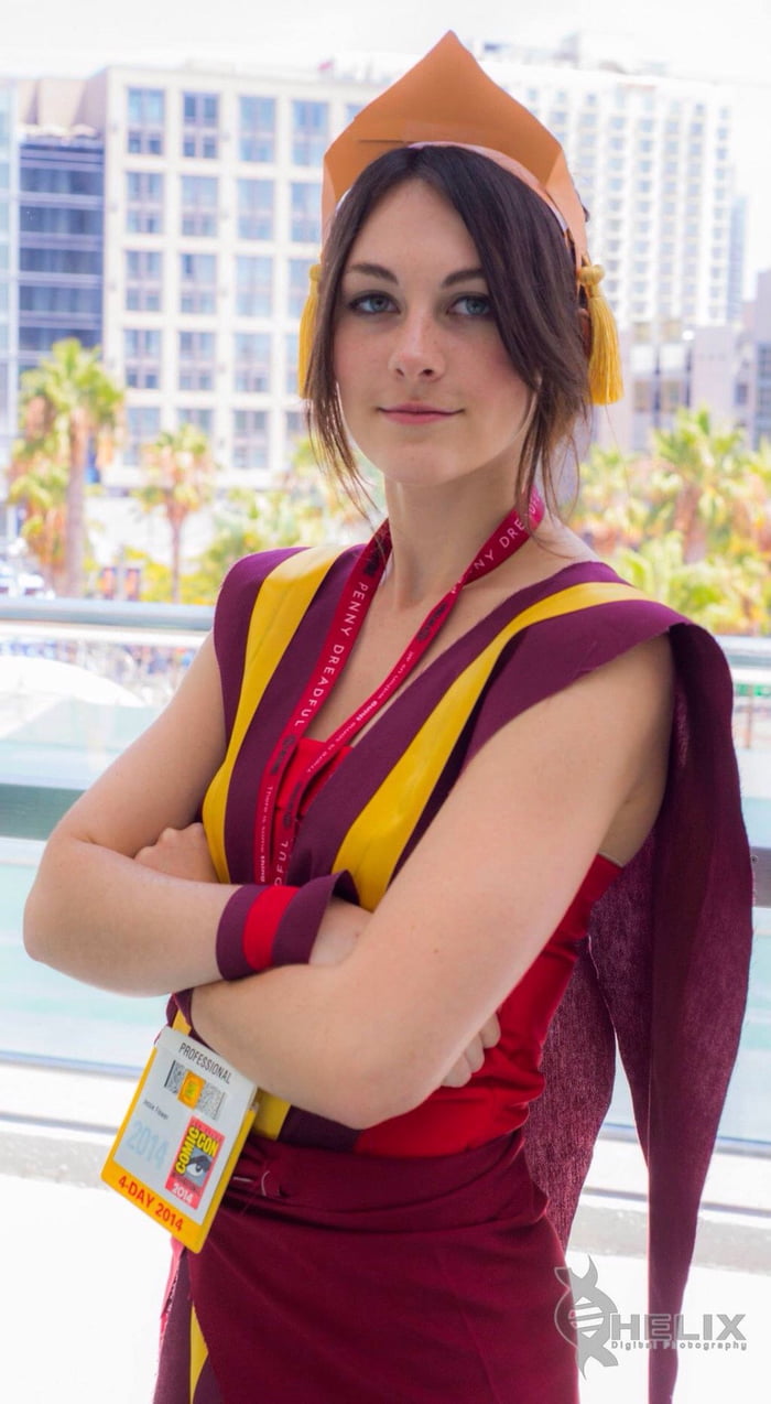 Toph S Cosplay By Toph S Voice Actress Jessie Flower 9gag