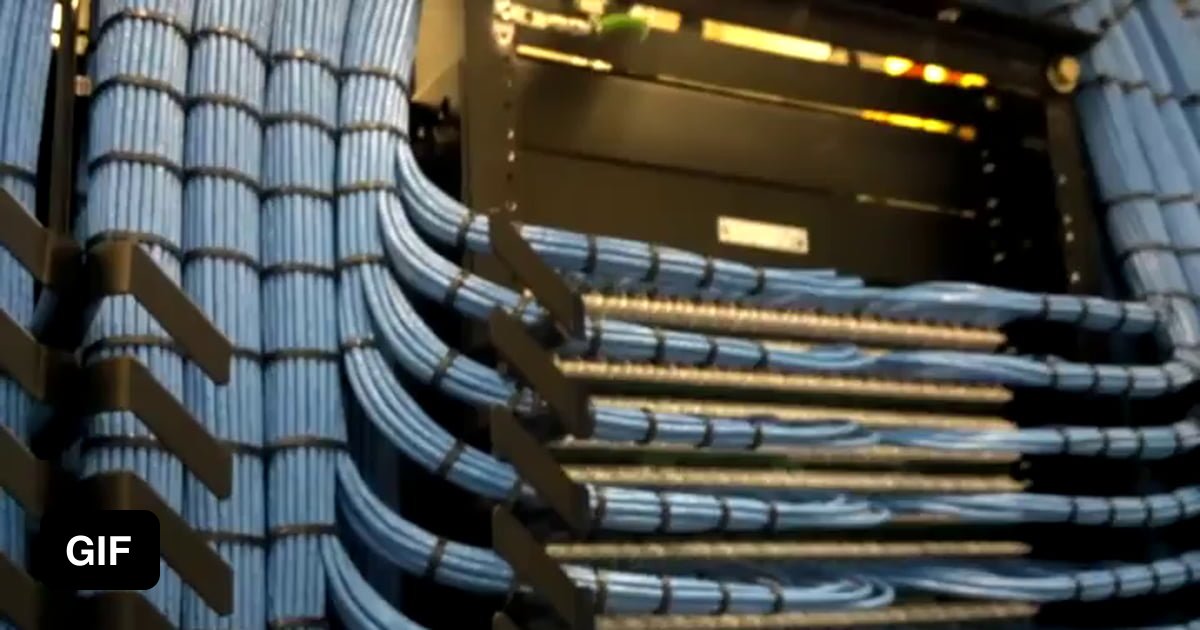 Cat 6 cable management 9GAG