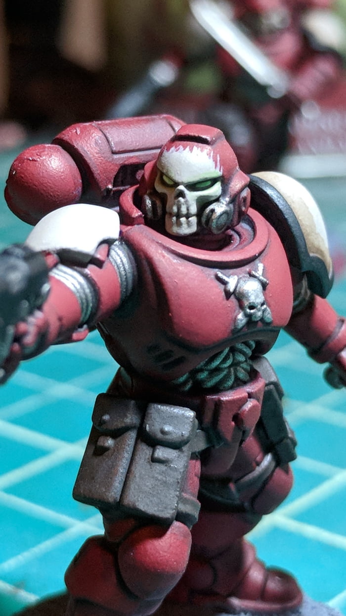 how to paint blood ravens