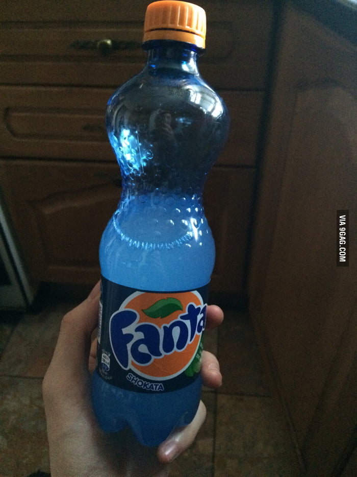 Saw you guys liked Fanta blueberry the other day. They sell this in my ...