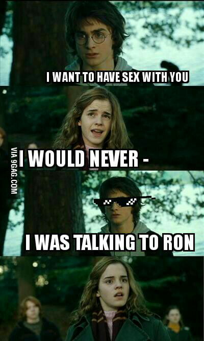 Harry x Ron - 9GAG