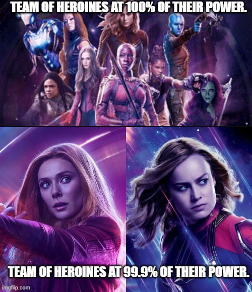 Carol and Wanda are on another level. - 9GAG