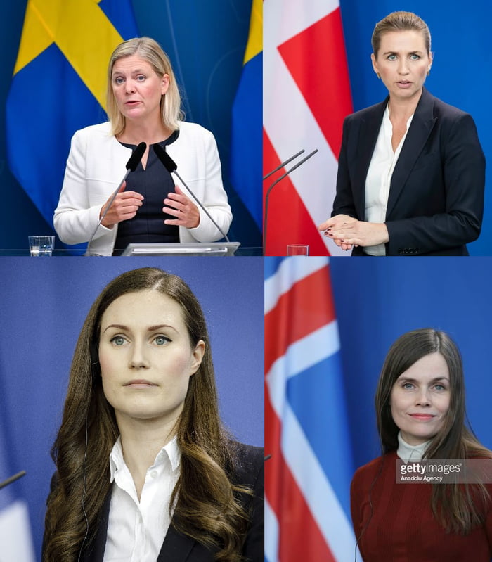 The Female Prime Ministers Of The Nordic Countries! Warmest ...