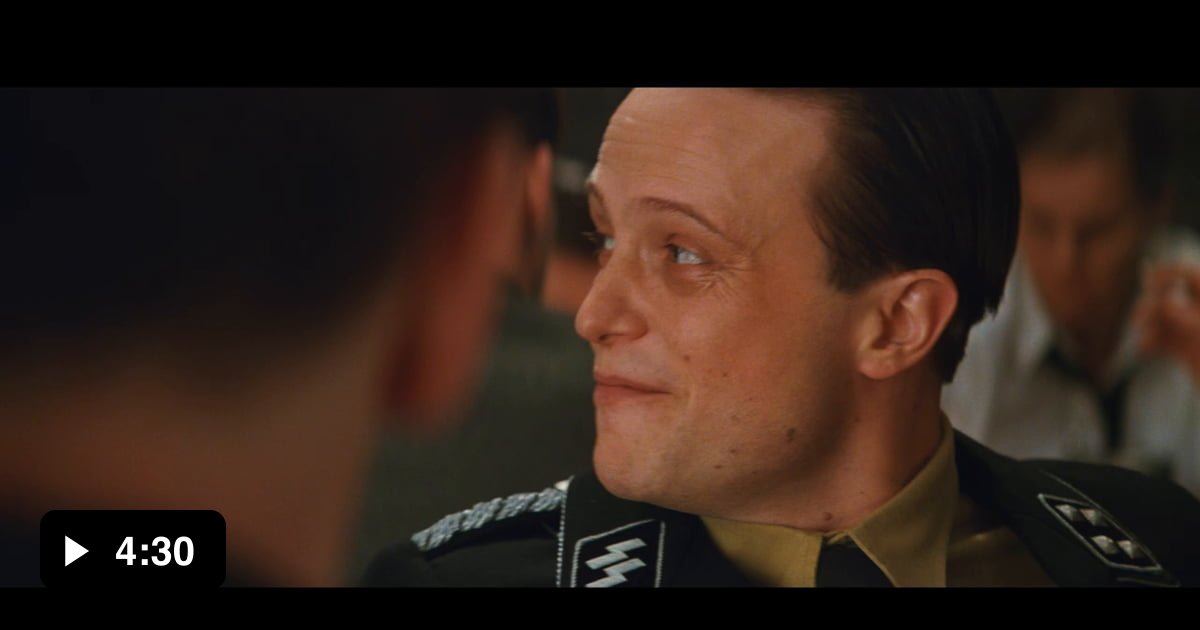 Inglourious Basterds - Pub Gunfight Scene (4:30) - 9GAG