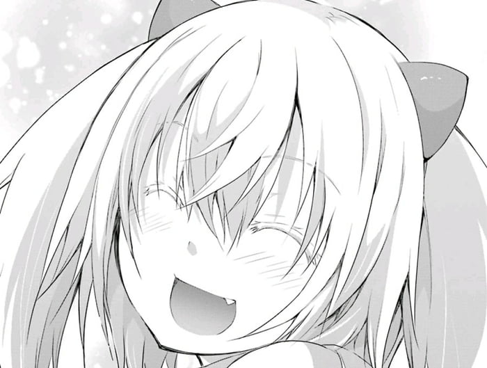 A Dark Queen smile worth protecting. (Source: Maou to ore no Hangyakuki