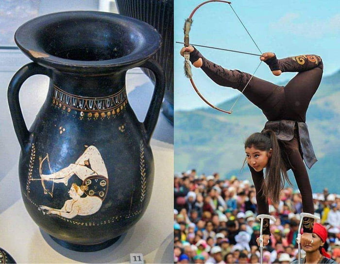 An Acrobatic Archer At The 2016 World Nomad Games Held In Kyrgyzstan 9gag 5769