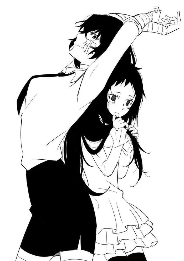 Cute r63 of dazai and akutagawa :3 - 9GAG