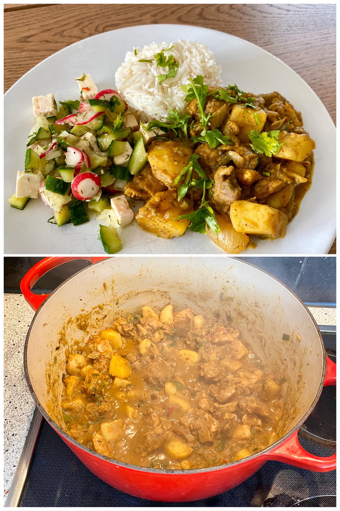 Jamaican Curry Chicken Salad And Rice 9gag