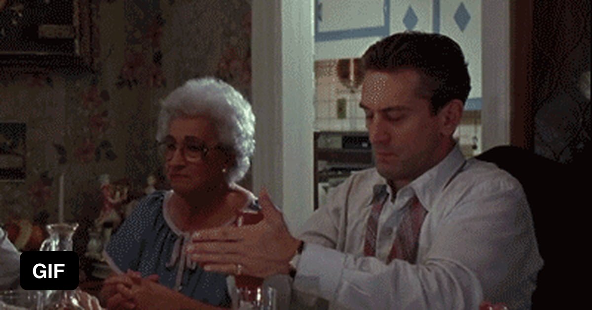 In Goodfellas (1990), Robert de Niro's character Jimmy Burke douses his