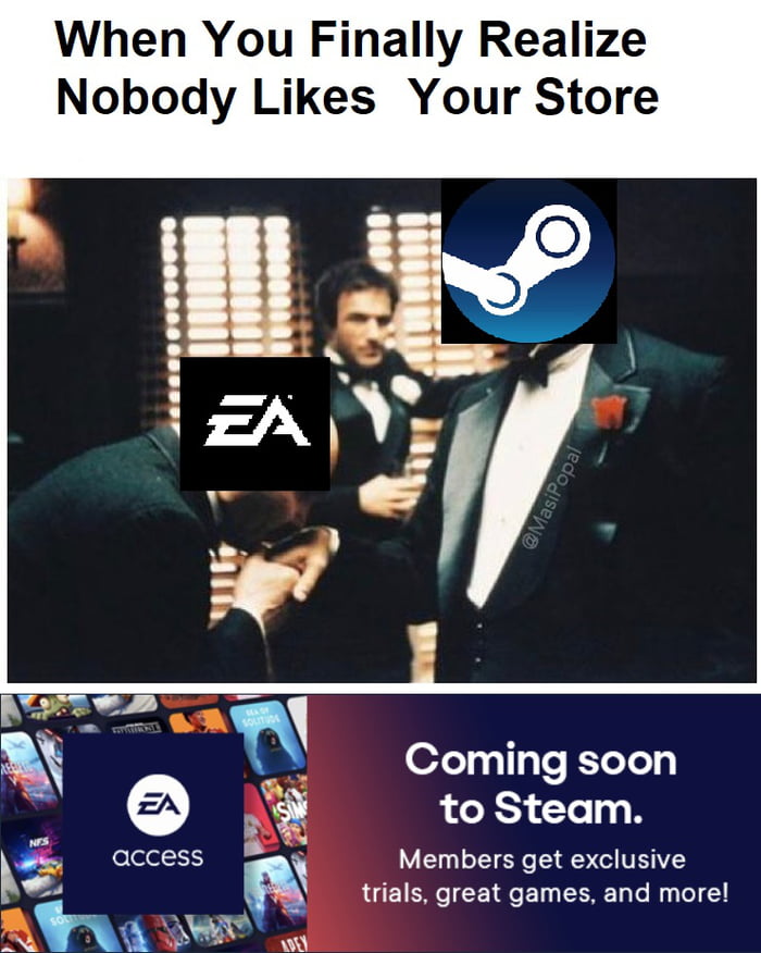 Fw: [新聞] EA將來所有的PC新作 首發都會登陸Steam