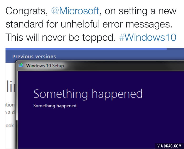 Something happened. Проблема с Майкрософт. Error message. Post Windows.