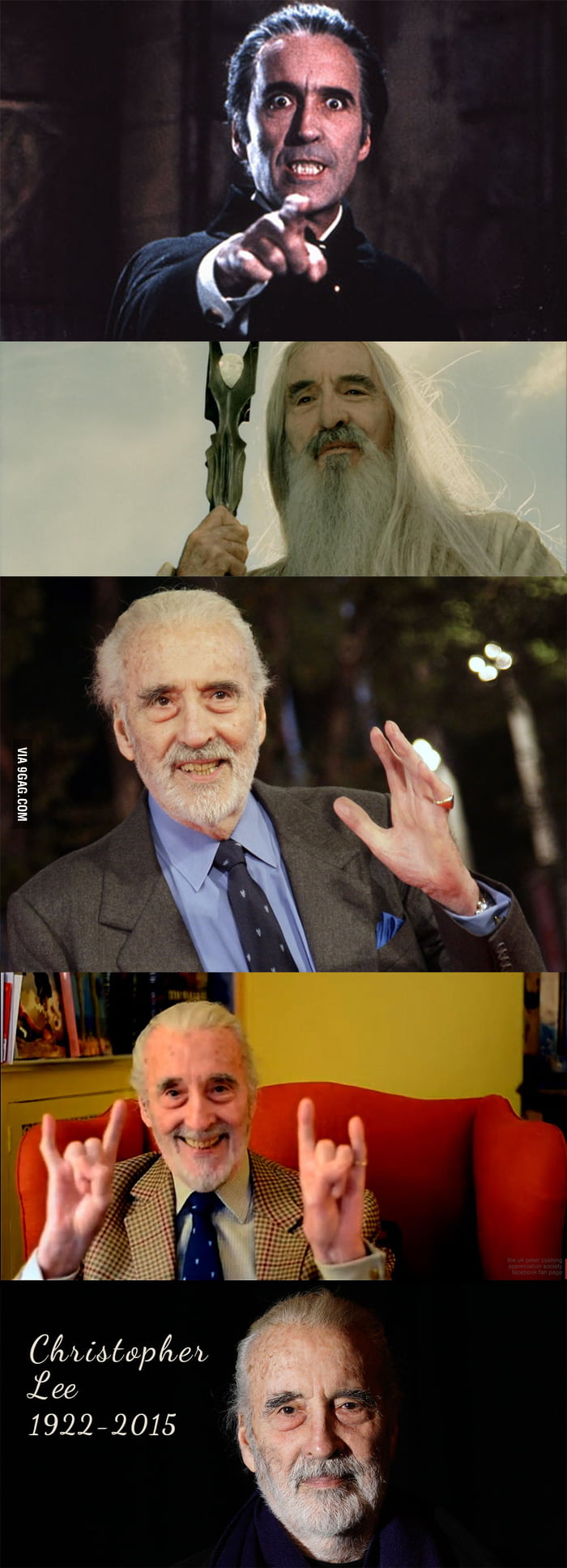 93 years of epicness. Rest in Peace. Sir Christopher Lee.