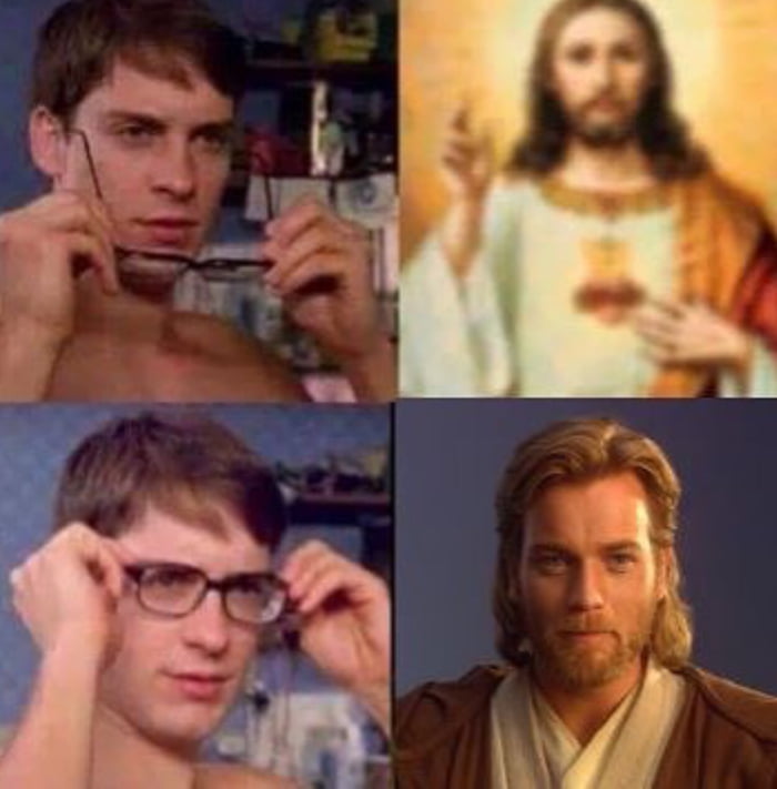 Obi Wan Kenobi Jesus - 9GAG.
