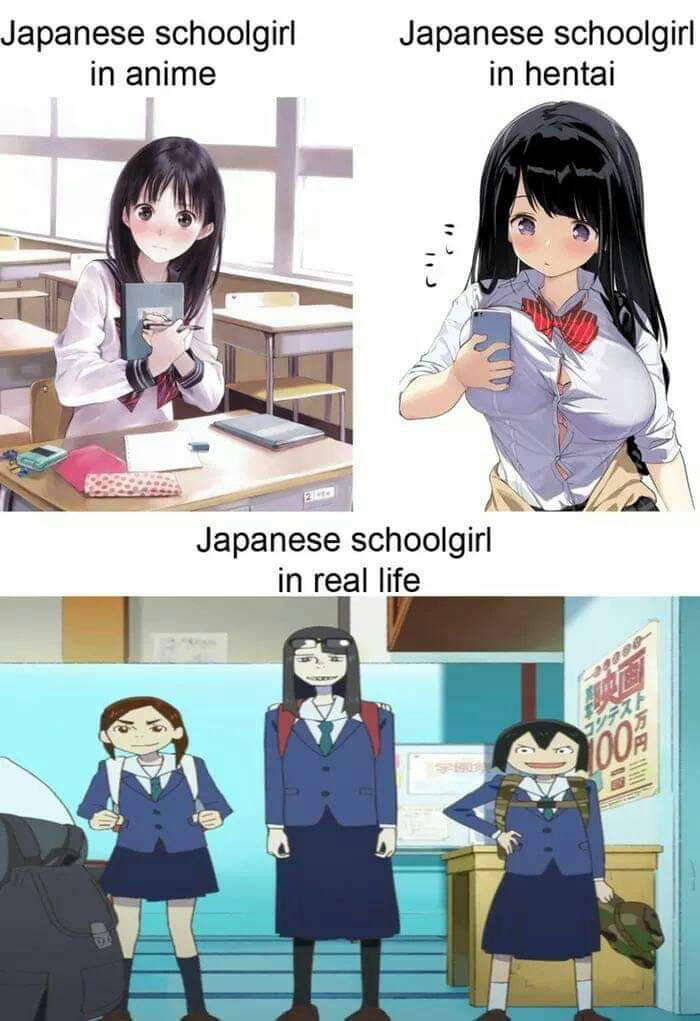 Not Anime Is Real Life 9gag