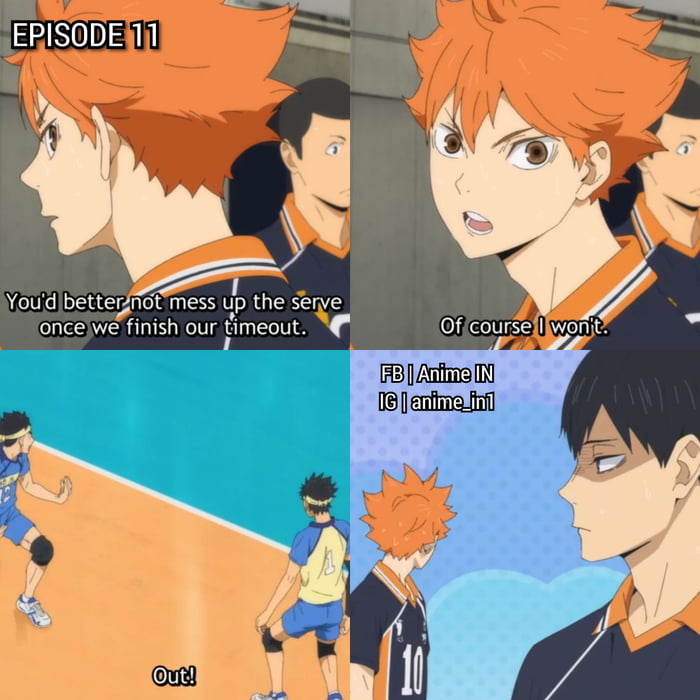 Poor Hinata | Haikyuu Session 4 | Anime IN - 9GAG