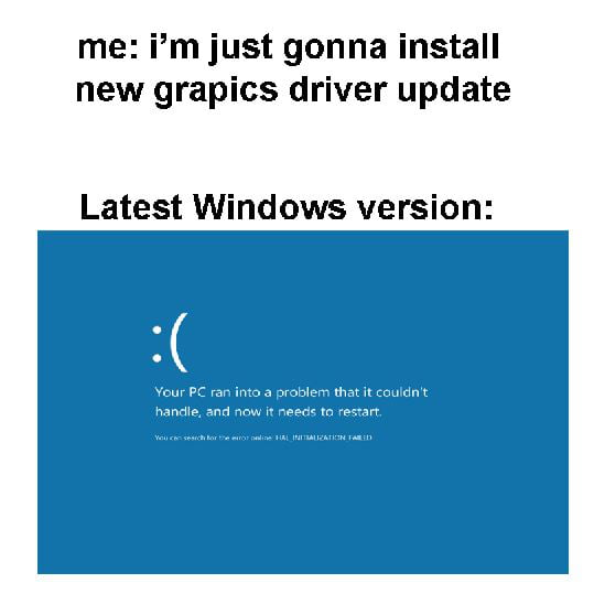Latest Windows version be like - 9GAG