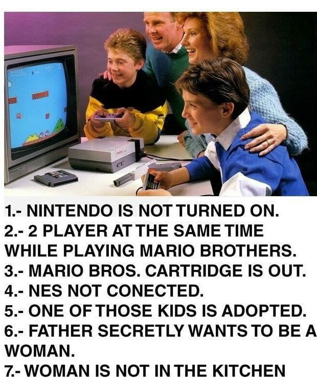 Nintendo commercial then - 9GAG