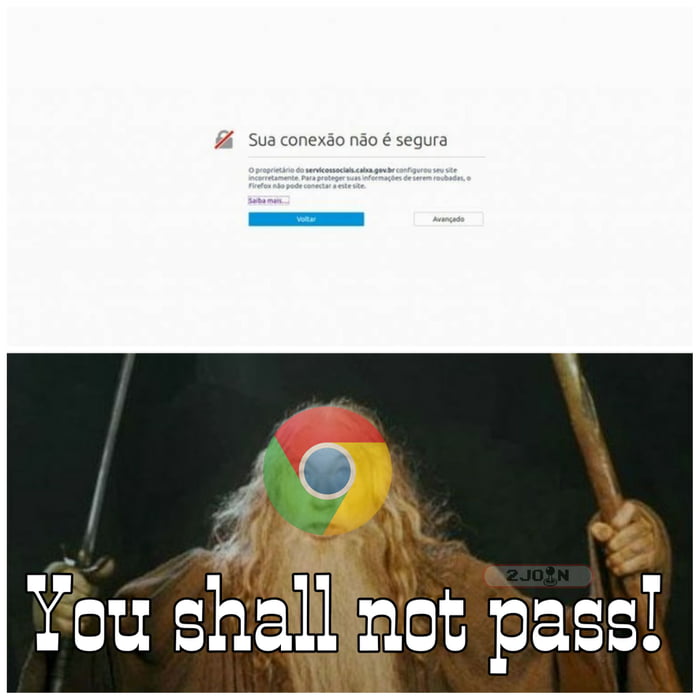 Your connection to this site is not secure! - 9GAG