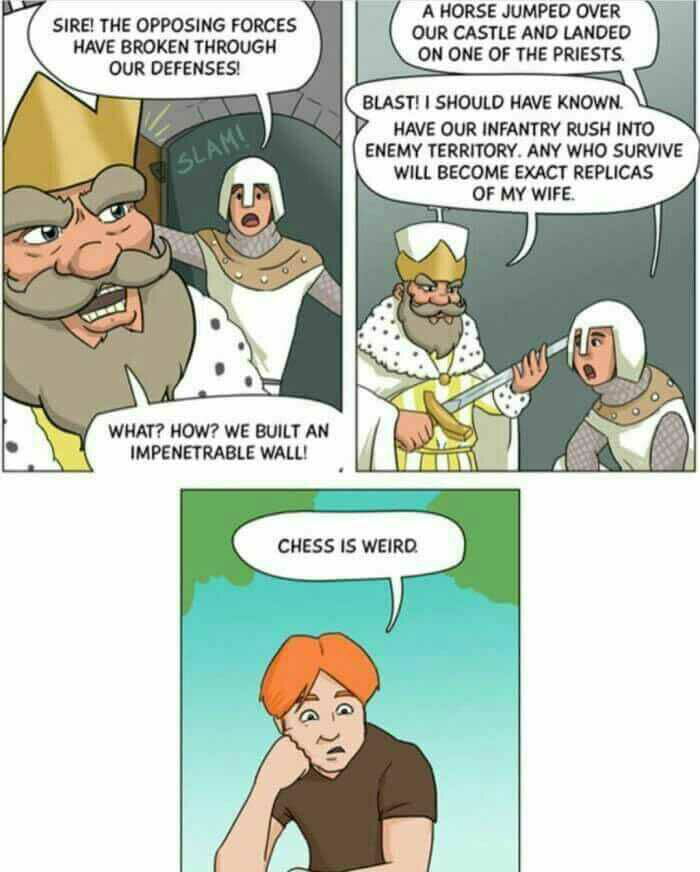 Chess in a nutshell - 9GAG