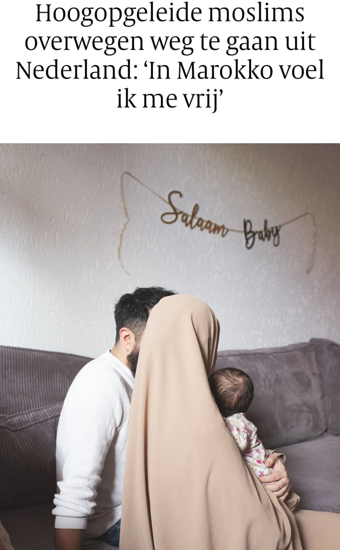 Dutch Muslim Revert ‘Educated Dutch Muslims consider leaving the Netherlands: ‘in Marocco I ...